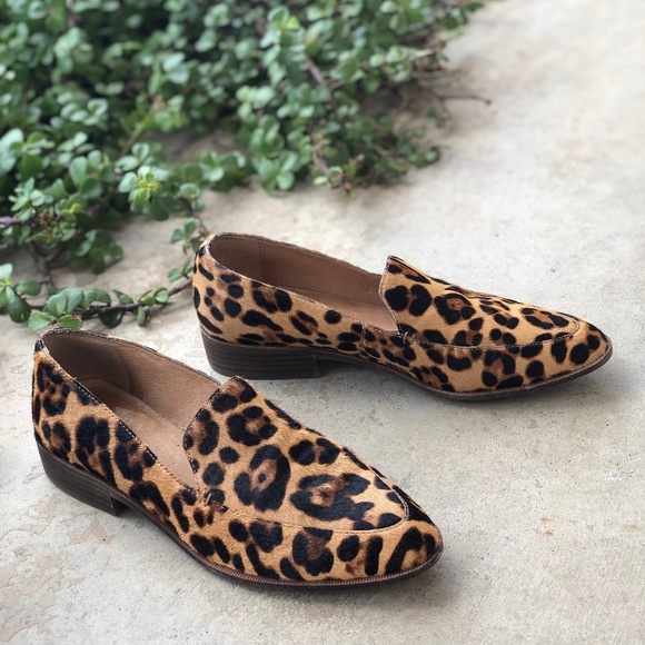 Madewell Shoes - Madewell Orson Loafer Calf Hair Leopard Print